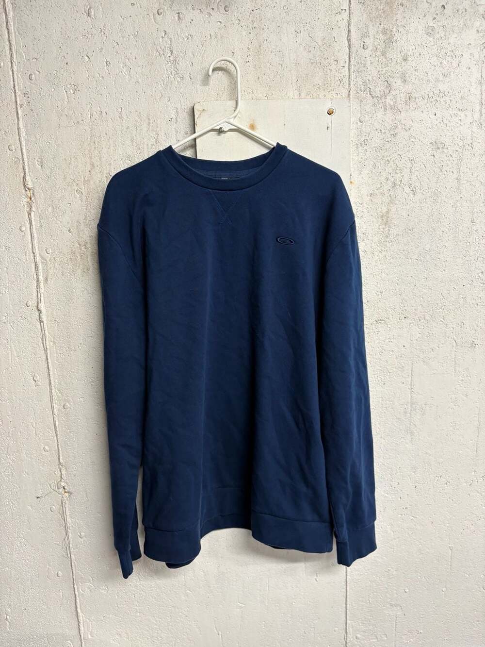 Oakley Relax Crew 2.0 Navy Blue Fleece Sweatshirt 2XL